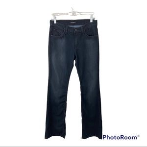 James Jeans Women’s Hector Bootcut Size 30 Dark Wash Stretch Dry Aged Denim